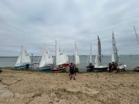 2025 SigneTs rigged for racing at the Stone Nationals